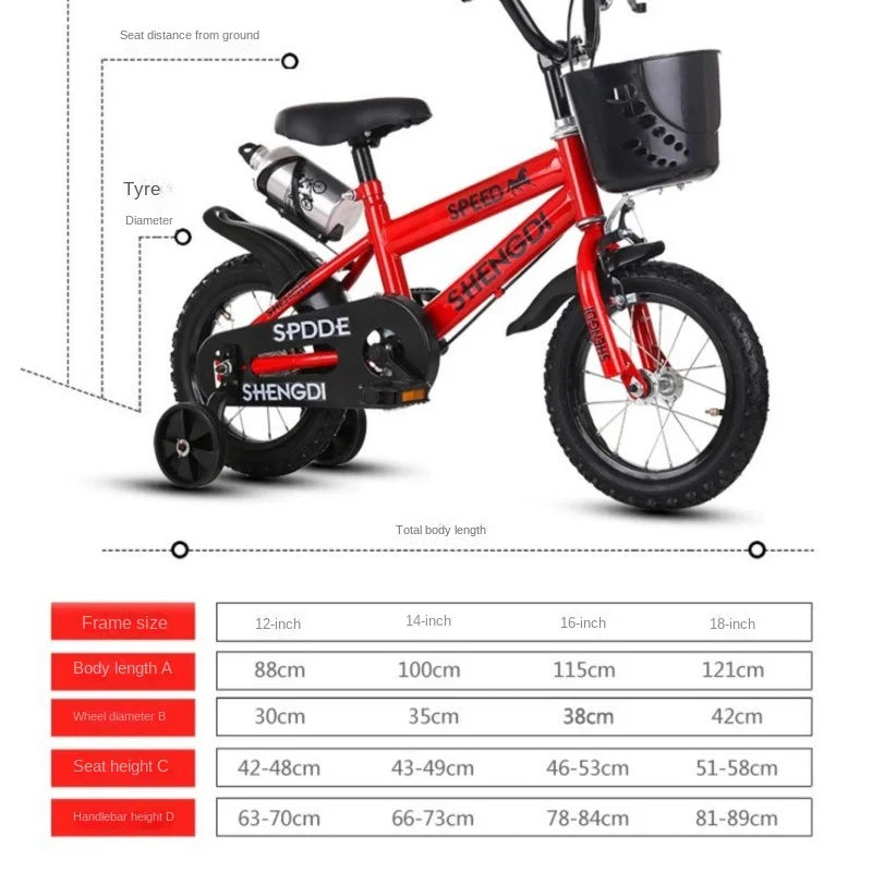 Bicicleta infantil Cross Life