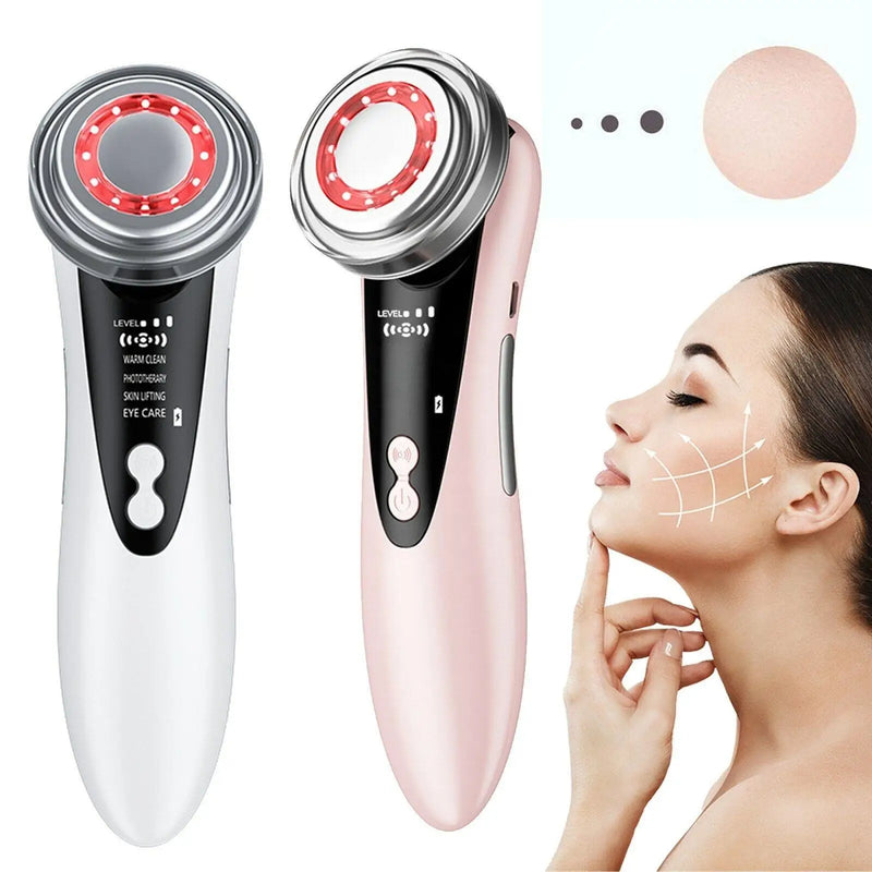 Massageador facial multifuncional para cuidados com a pele